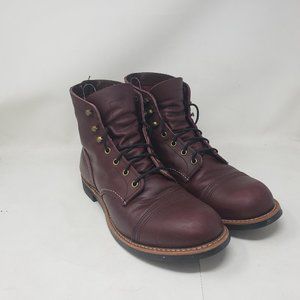 Red Wing Men Iron Ranger Boot Oxblood Style 8119
